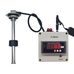 Detergent/Coolant/Fluid/Liquid Level Sensor with 4-20mA Programmable DC/AC Input Level Gauge for Industrial Fuel Tank