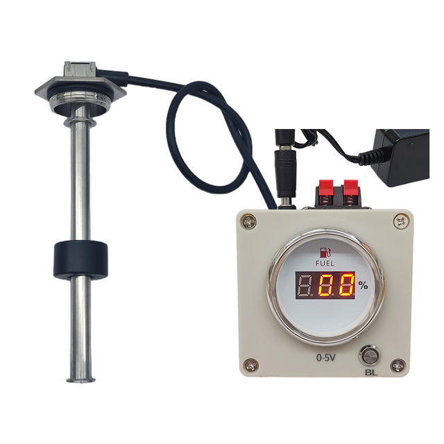 BSP Thread in Fuel Level Sensor with 0-5V Fuel Level Gauge for Diesel Generator Trailer