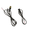 Custom-Length 2-Core UL2464 Wire with Connector for Sensor & Switch Extension