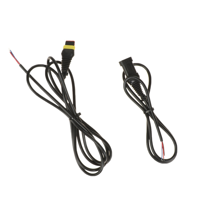 Custom-Length 2-Core UL2464 Wire with Connector for Sensor & Switch Extension