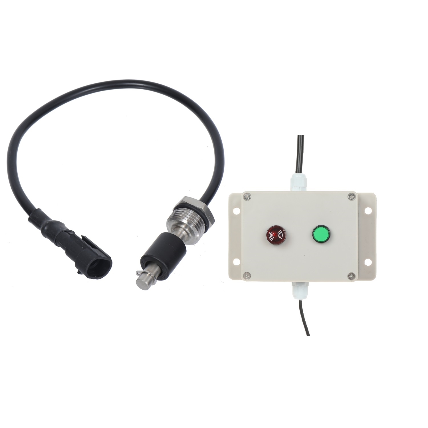 Level Switch with Alarm Configuration and Display Box for Industrial Applications