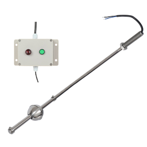 Industrial Level Sensor with Alarm Configuration and Display Box for Liquid Monitoring