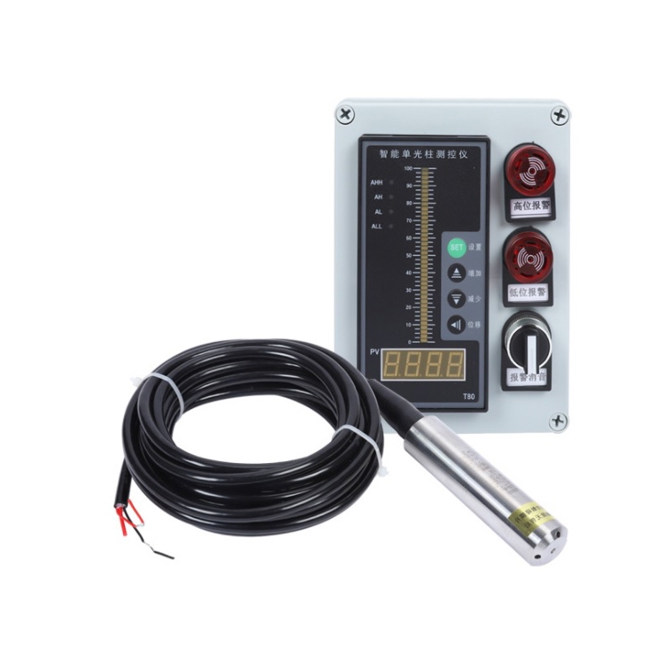 0-30m Submersible Level Sensor with Water-In Detection for Industrial Use