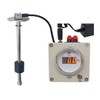 Flange MountFuel Level Sensor Kit with 0-5V Output Gauge for Mobile Diesel Generator Trailers, Towable Gensets & Portable Power Tank Monitoring