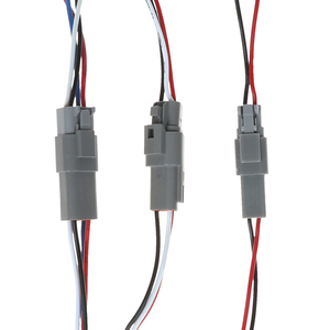 Custom-Length 2-Core UL2464 Wire with Connector for Sensor & Switch Extension