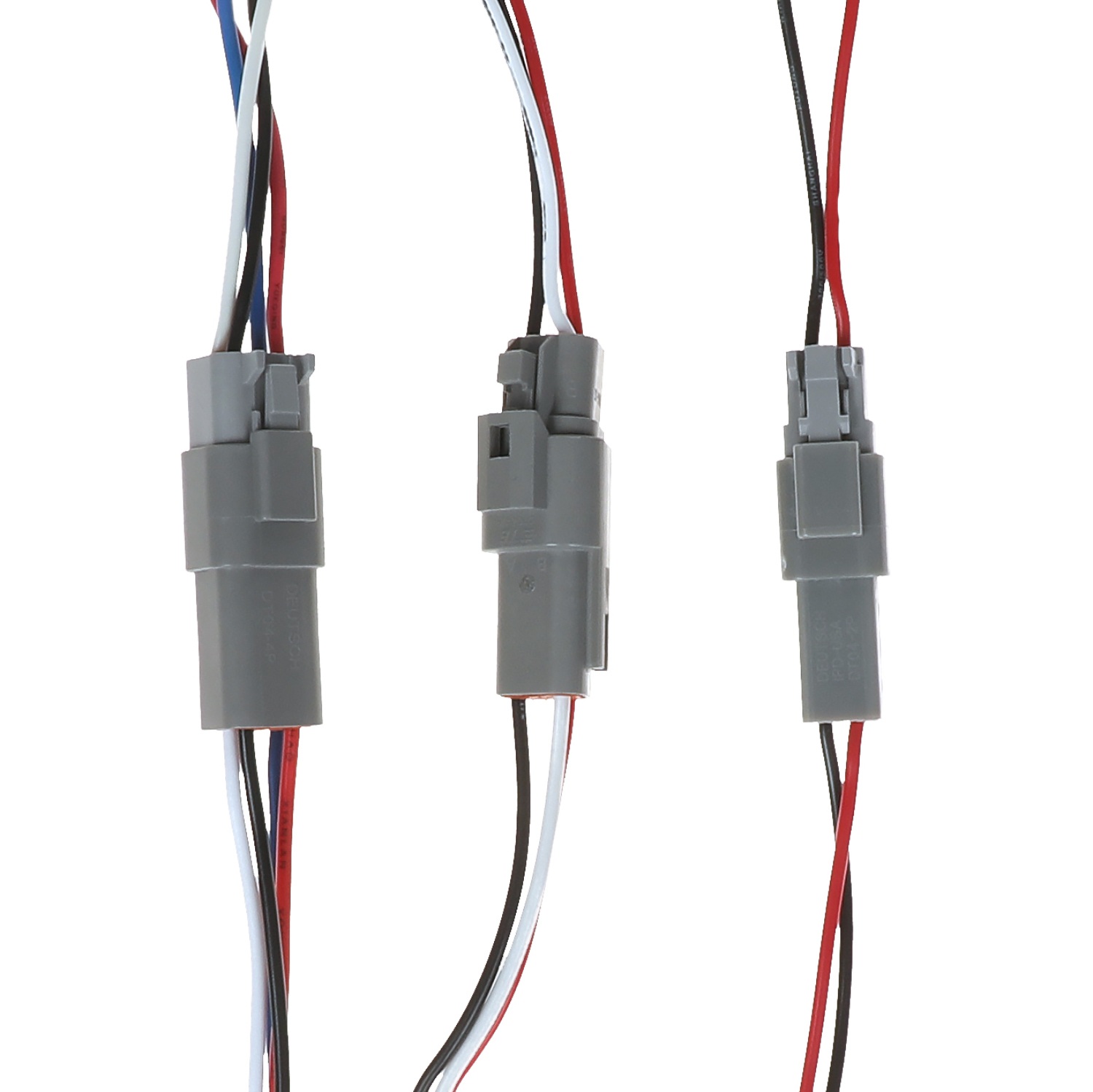 Custom-Length 2-Core UL2464 Wire with Connector for Sensor & Switch Extension