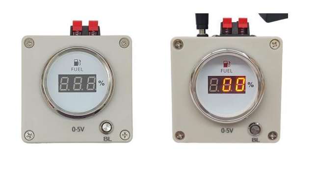 BSP Thread in Fuel Level Sensor with 0-5V Fuel Level Gauge for Diesel Generator Trailer