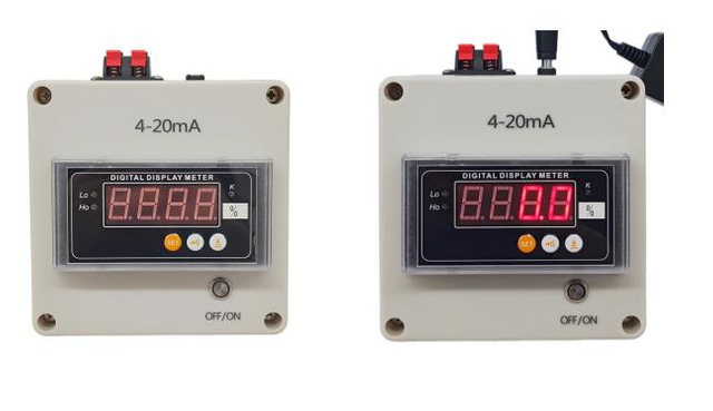 Detergent/Coolant/Fluid/Liquid Level Sensor with 4-20mA Programmable DC/AC Input Level Gauge for Industrial Fuel Tank