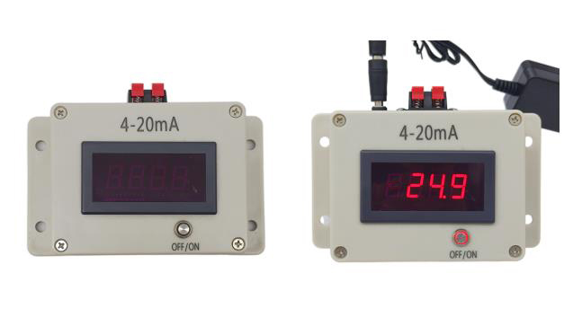 4-20mA AS3-250 Level Sensor with DC Input Display Level Gauge in Percentage for Industrial Cleaning Equipment